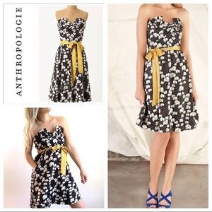 Anthropologie Porridge Elephant Print Dress